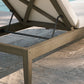 Northlake Outdoor Patio Teak Chaise Lounge by Modway EEI-7256 FredCo