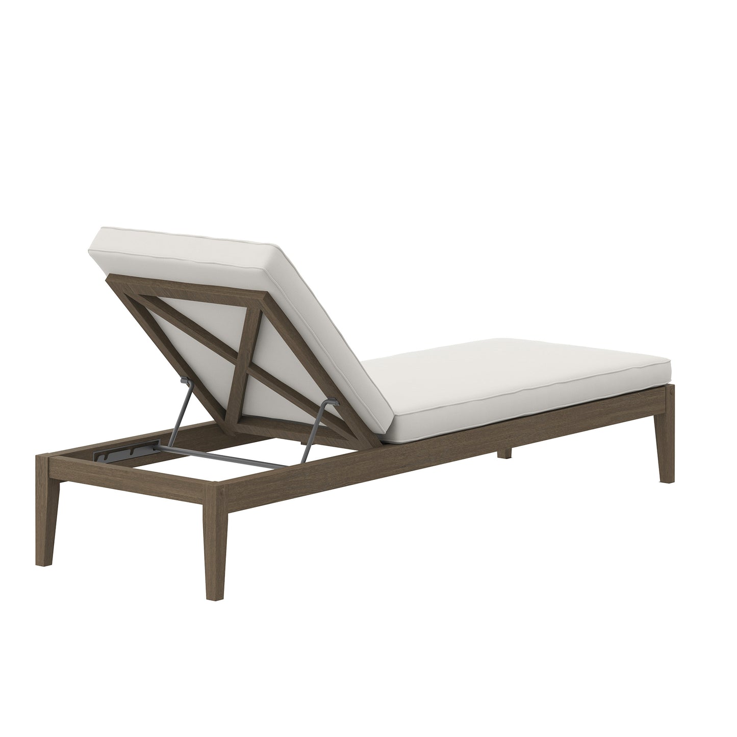 Northlake Outdoor Patio Teak Chaise Lounge by Modway EEI-7256 FredCo