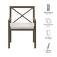 Northlake Outdoor Patio Teak Dining Armchair by Modway EEI-7253 FredCo
