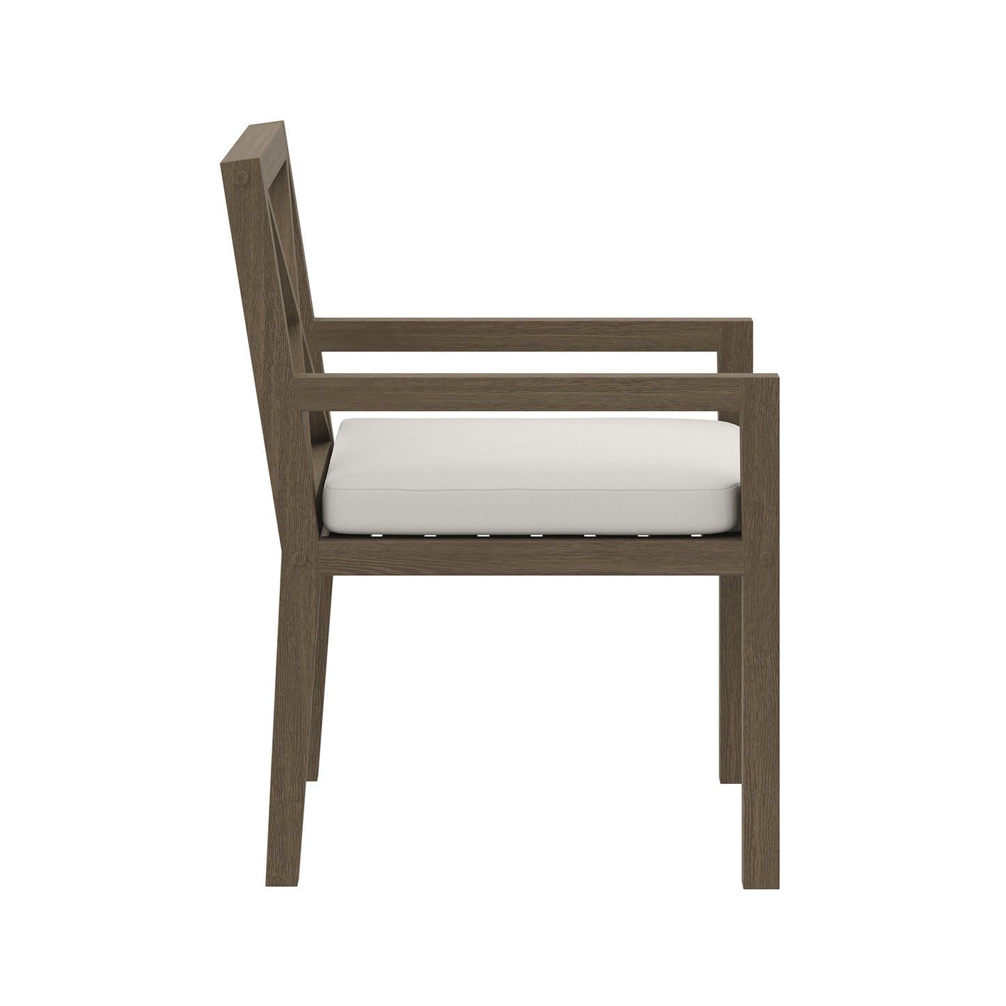 Northlake Outdoor Patio Teak Dining Armchair by Modway EEI-7253 FredCo