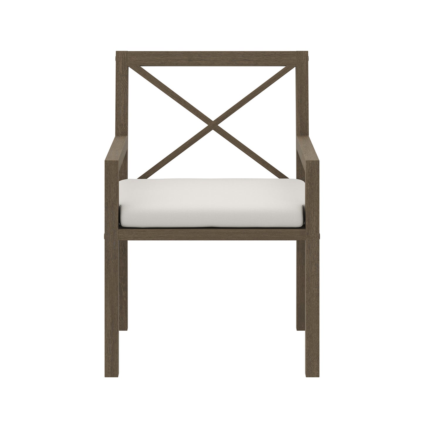 Northlake Outdoor Patio Teak Dining Armchair by Modway EEI-7253 FredCo