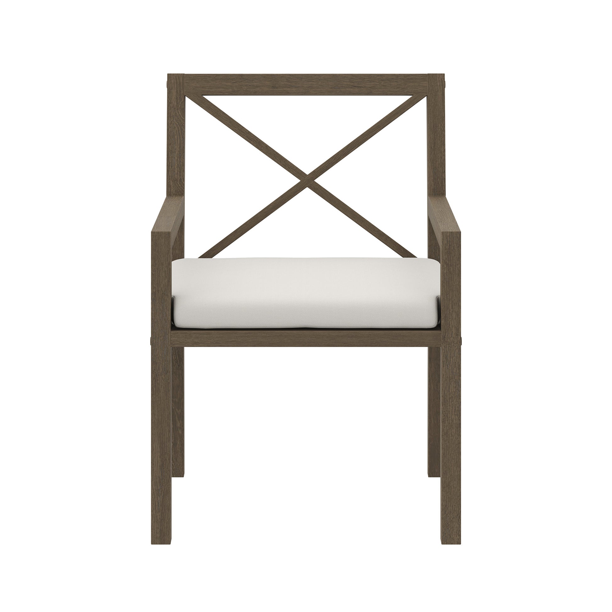 Northlake Outdoor Patio Teak Dining Armchair by Modway EEI-7253 FredCo