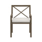 Northlake Outdoor Patio Teak Dining Armchair by Modway EEI-7253 FredCo