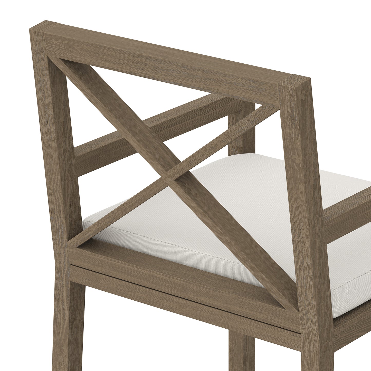 Northlake Outdoor Patio Teak Dining Armchair by Modway EEI-7253 FredCo