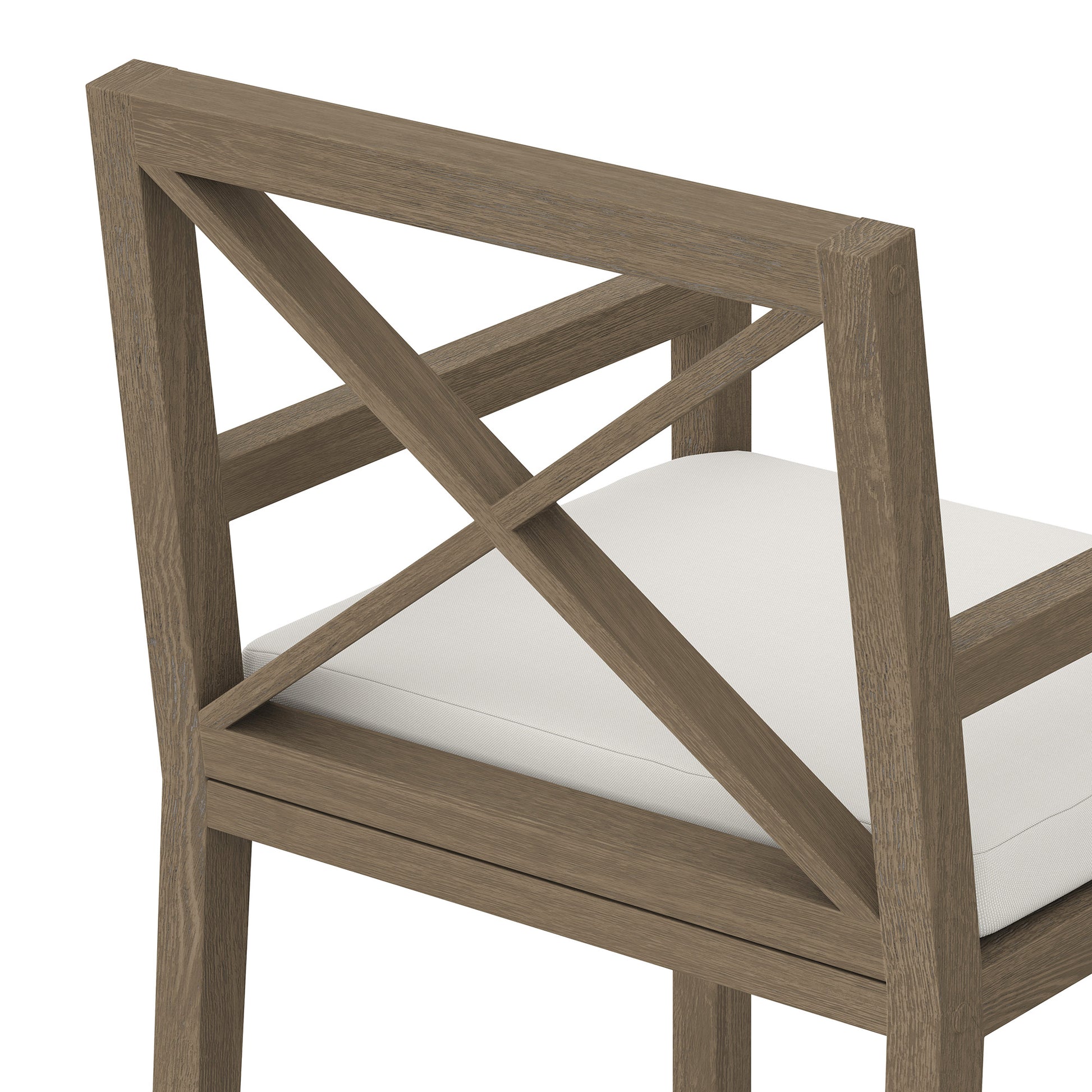 Northlake Outdoor Patio Teak Dining Armchair by Modway EEI-7253 FredCo