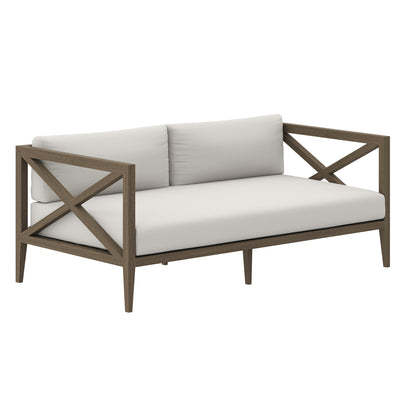 Northlake Outdoor Patio Teak Loveseat by Modway EEI-7254 FredCo