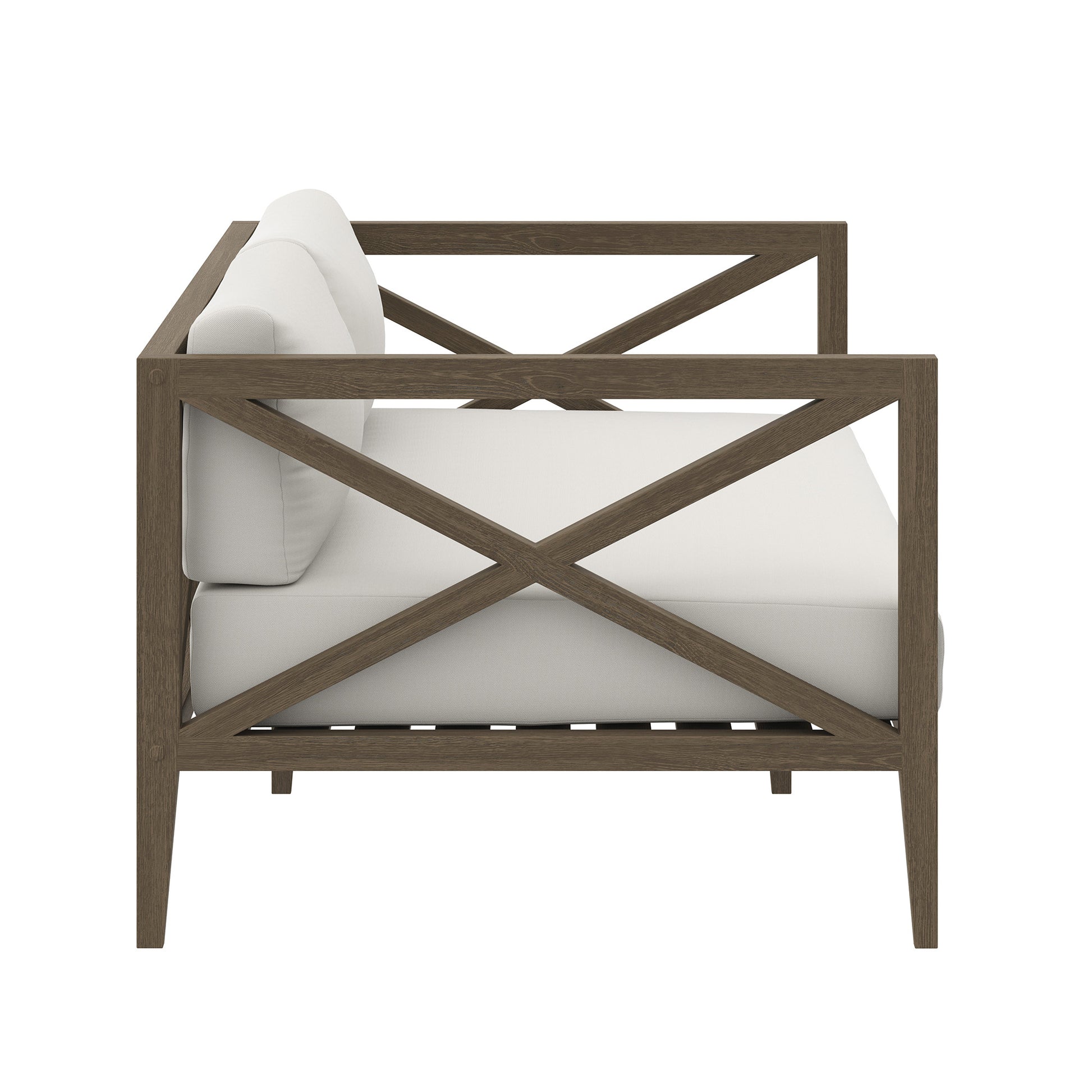 Northlake Outdoor Patio Teak Loveseat by Modway EEI-7254 FredCo