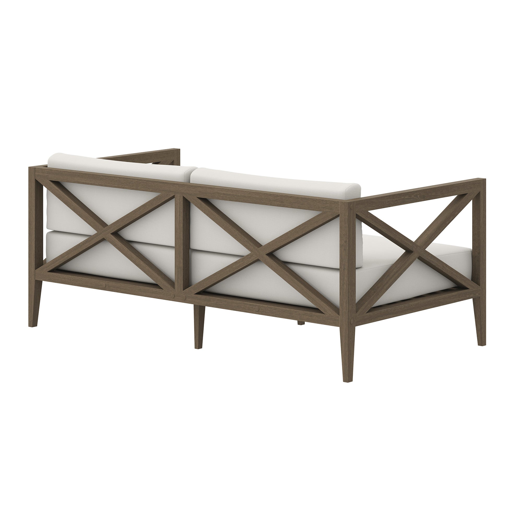 Northlake Outdoor Patio Teak Loveseat by Modway EEI-7254 FredCo