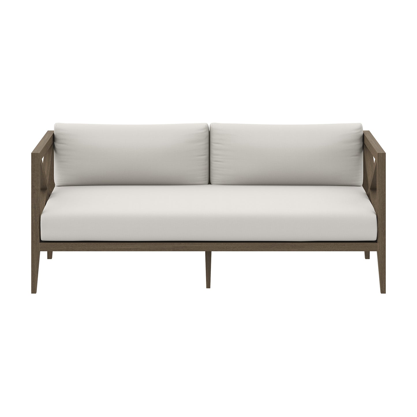 Northlake Outdoor Patio Teak Loveseat by Modway EEI-7254 FredCo