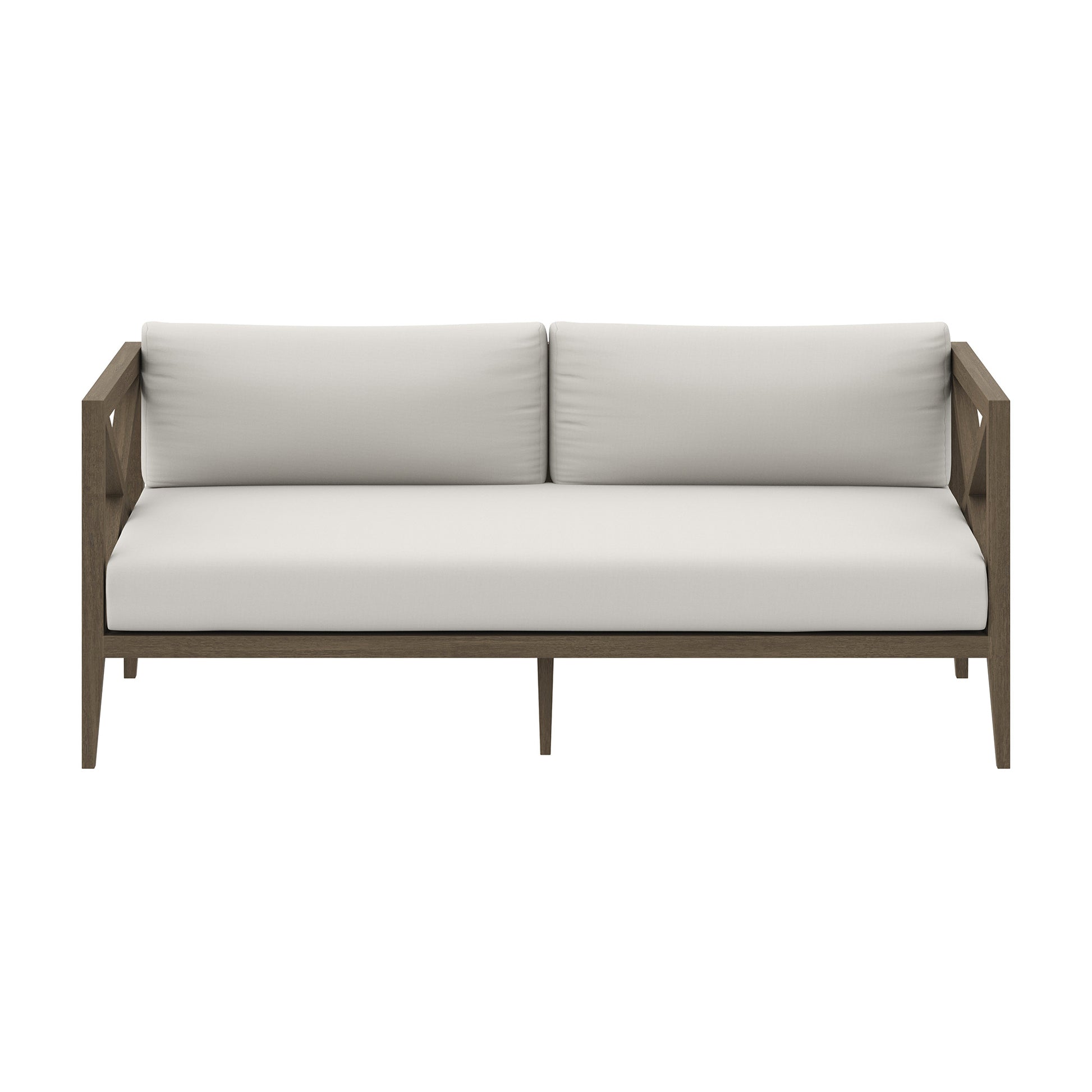 Northlake Outdoor Patio Teak Loveseat by Modway EEI-7254 FredCo