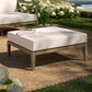 Northlake Outdoor Patio Teak Ottoman by Modway EEI-7255 FredCo
