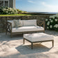 Northlake Outdoor Patio Teak Wood Loveseat and Ottoman Set by Modway EEI-7273 FredCo