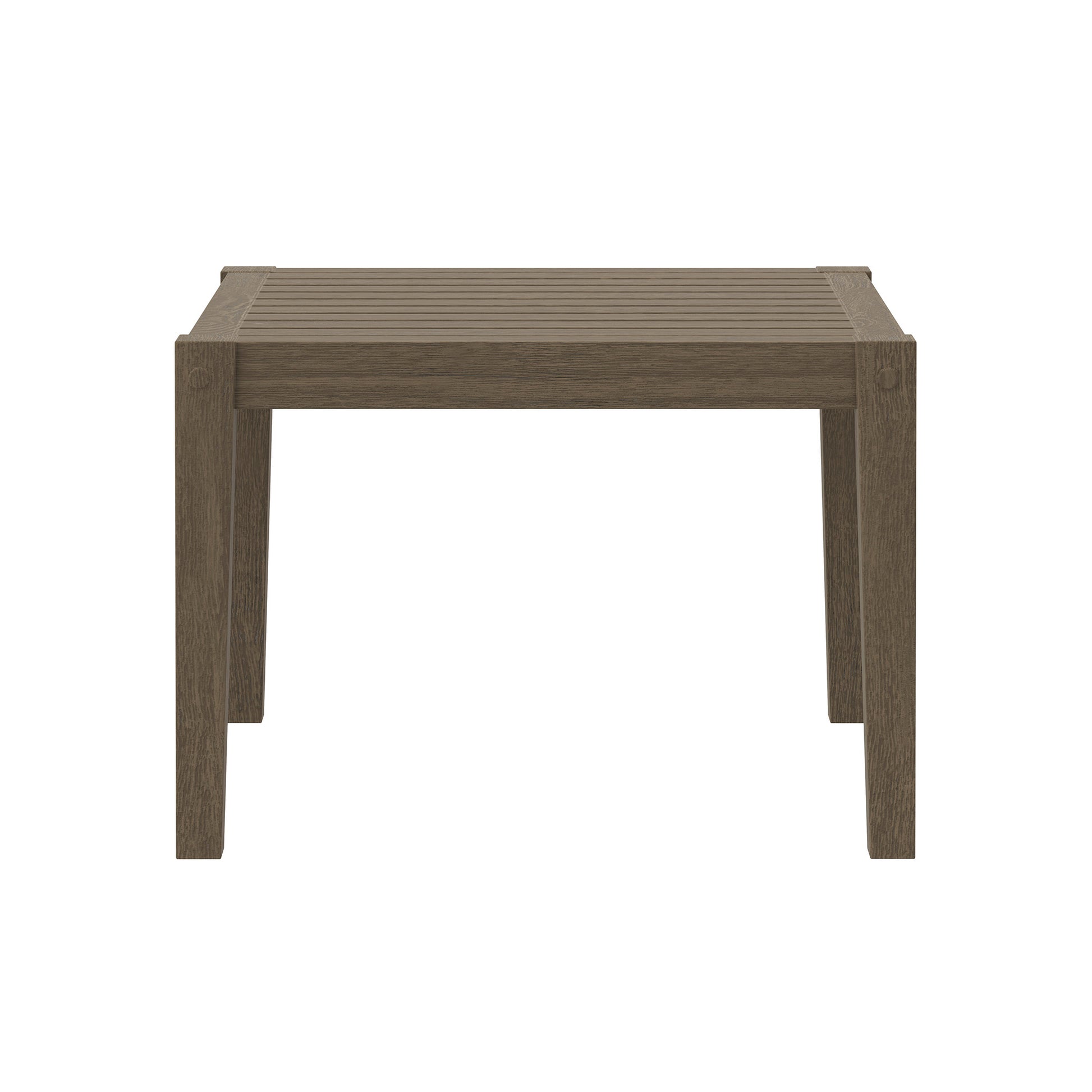 Northlake Square Outdoor Patio Teak Side Table by Modway EEI-7258 FredCo