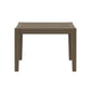 Northlake Square Outdoor Patio Teak Side Table by Modway EEI-7258 FredCo
