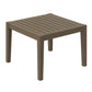 Northlake Square Outdoor Patio Teak Side Table by Modway EEI-7258 FredCo