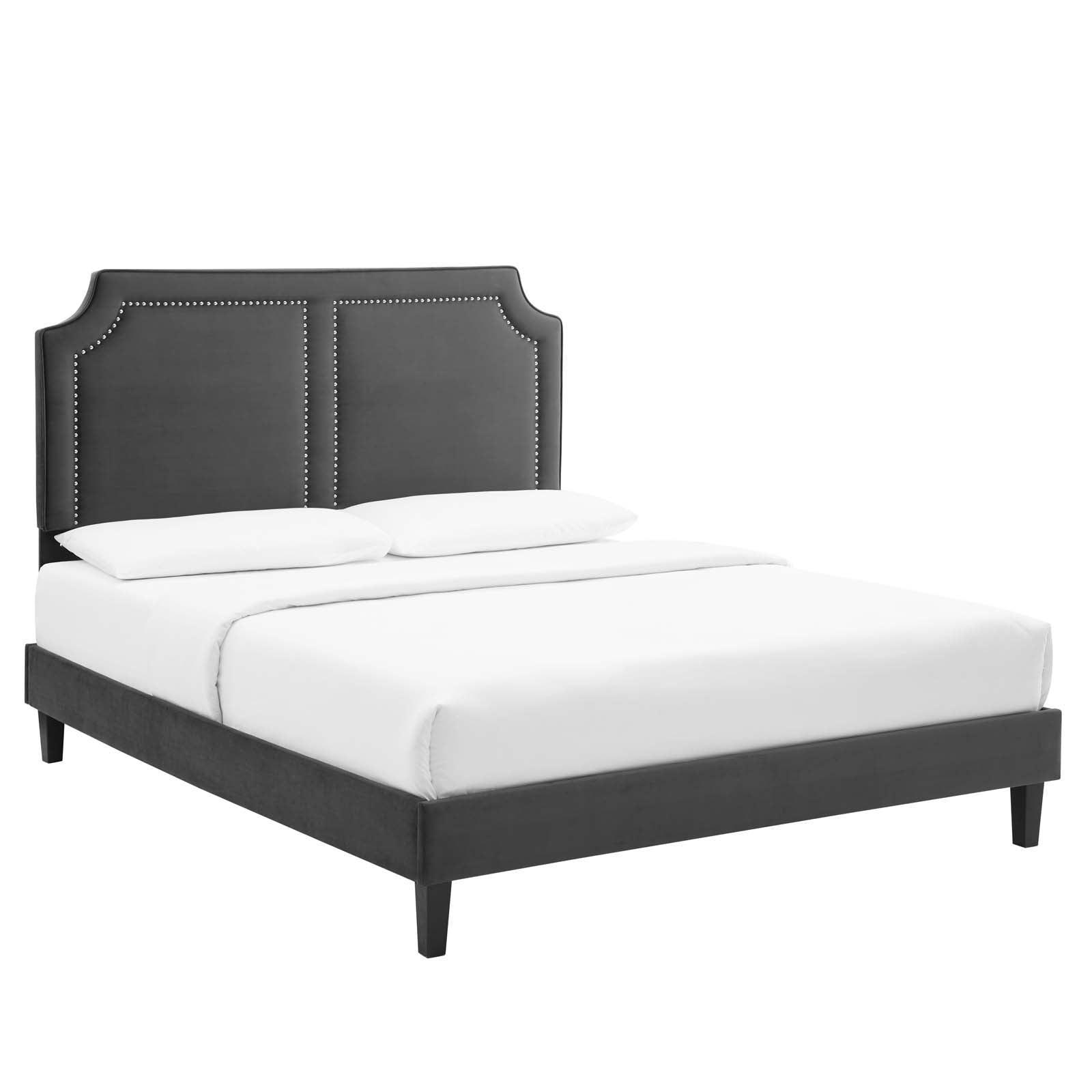 Novi Performance Velvet Full Bed, MOD-6813 FredCo