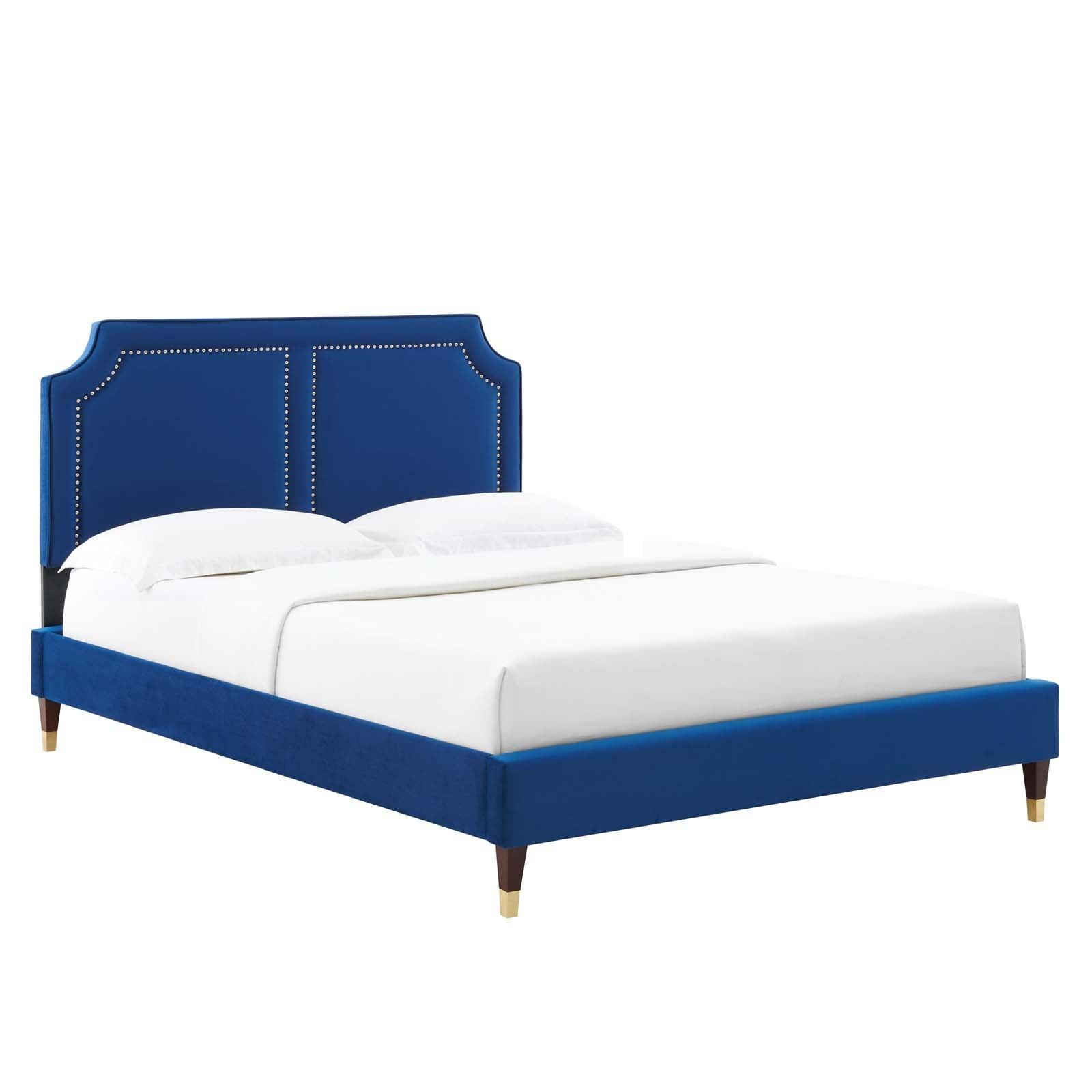 Novi Performance Velvet Twin Bed, MOD-6793 FredCo