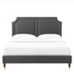 Novi Performance Velvet Twin Bed, MOD-6793 FredCo