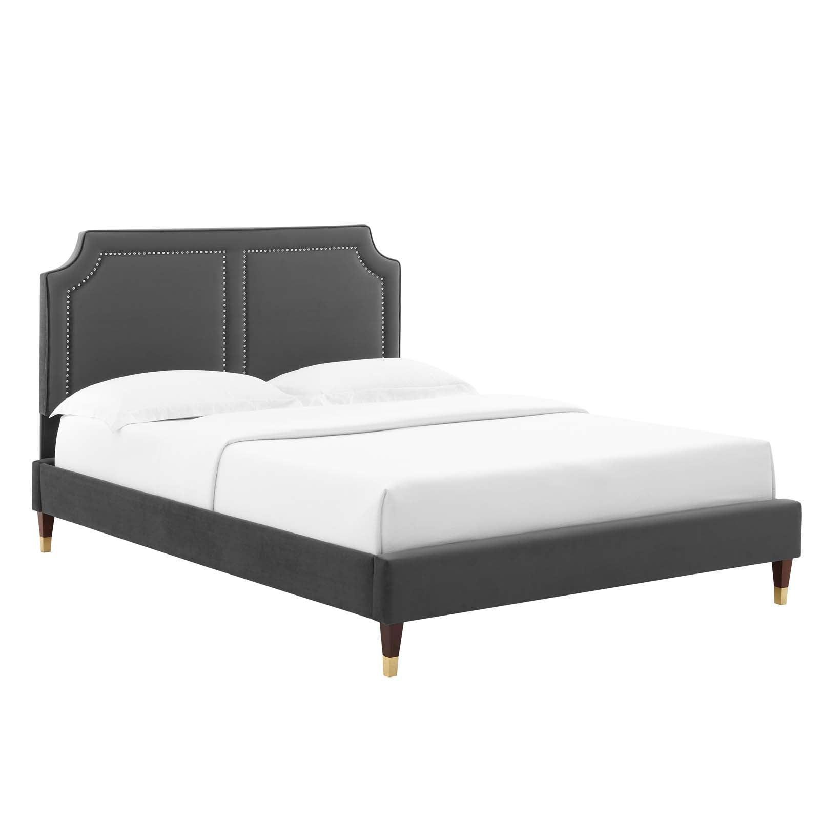 Novi Performance Velvet Twin Bed, MOD-6793 FredCo