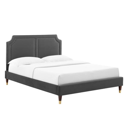 Novi Performance Velvet Twin Bed, MOD-6793 FredCo