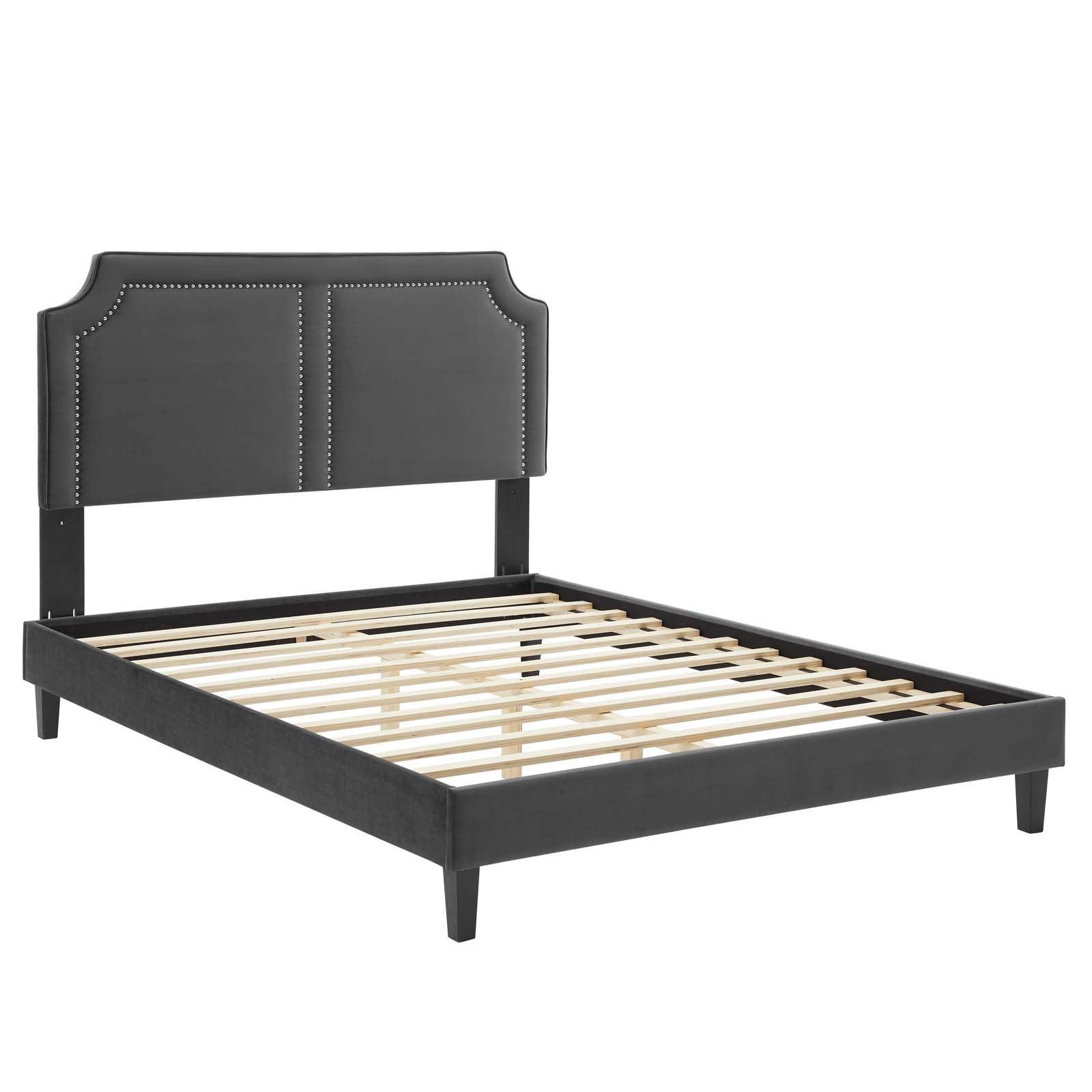 Novi Performance Velvet Twin Bed, MOD-6798 FredCo