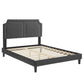 Novi Performance Velvet Twin Bed, MOD-6798 FredCo