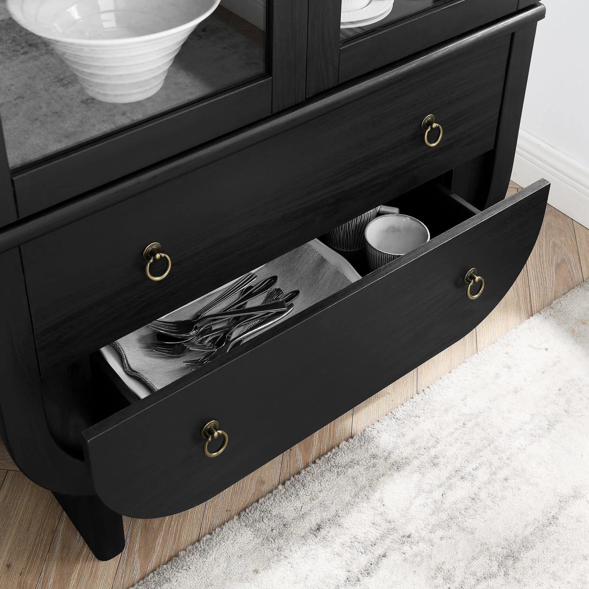 Nyx Arched Display Cabinet by Modway EEI-7216 FredCo