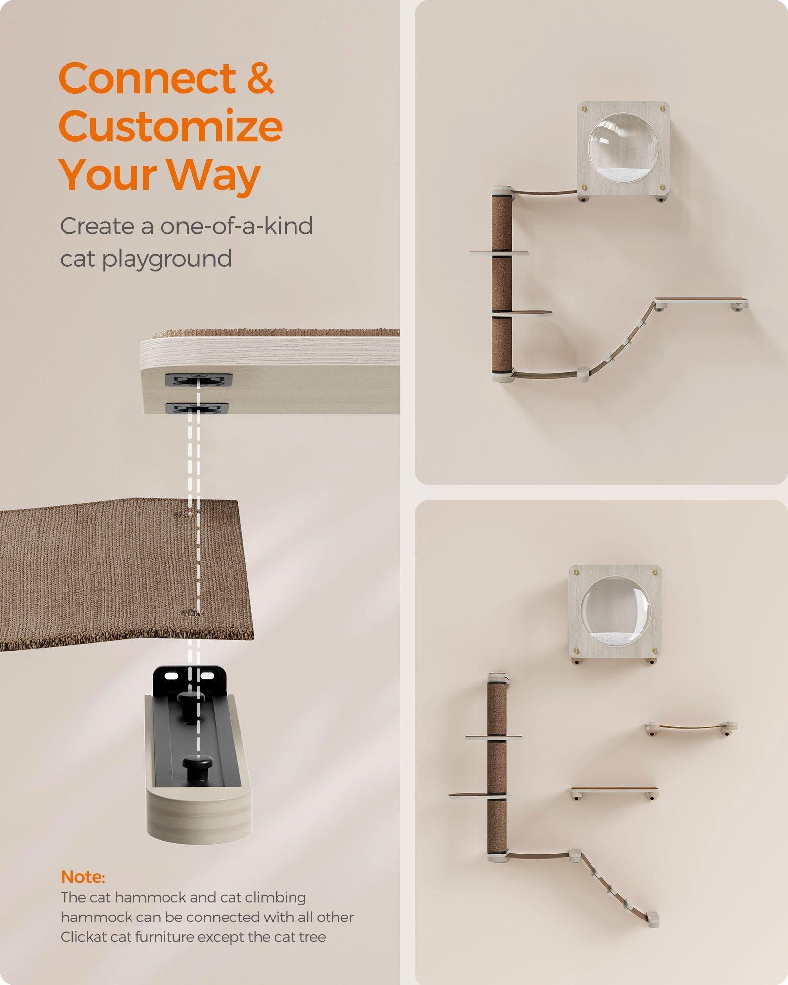 Oasis - Cat Wall Furniture Set of 5 FredCo