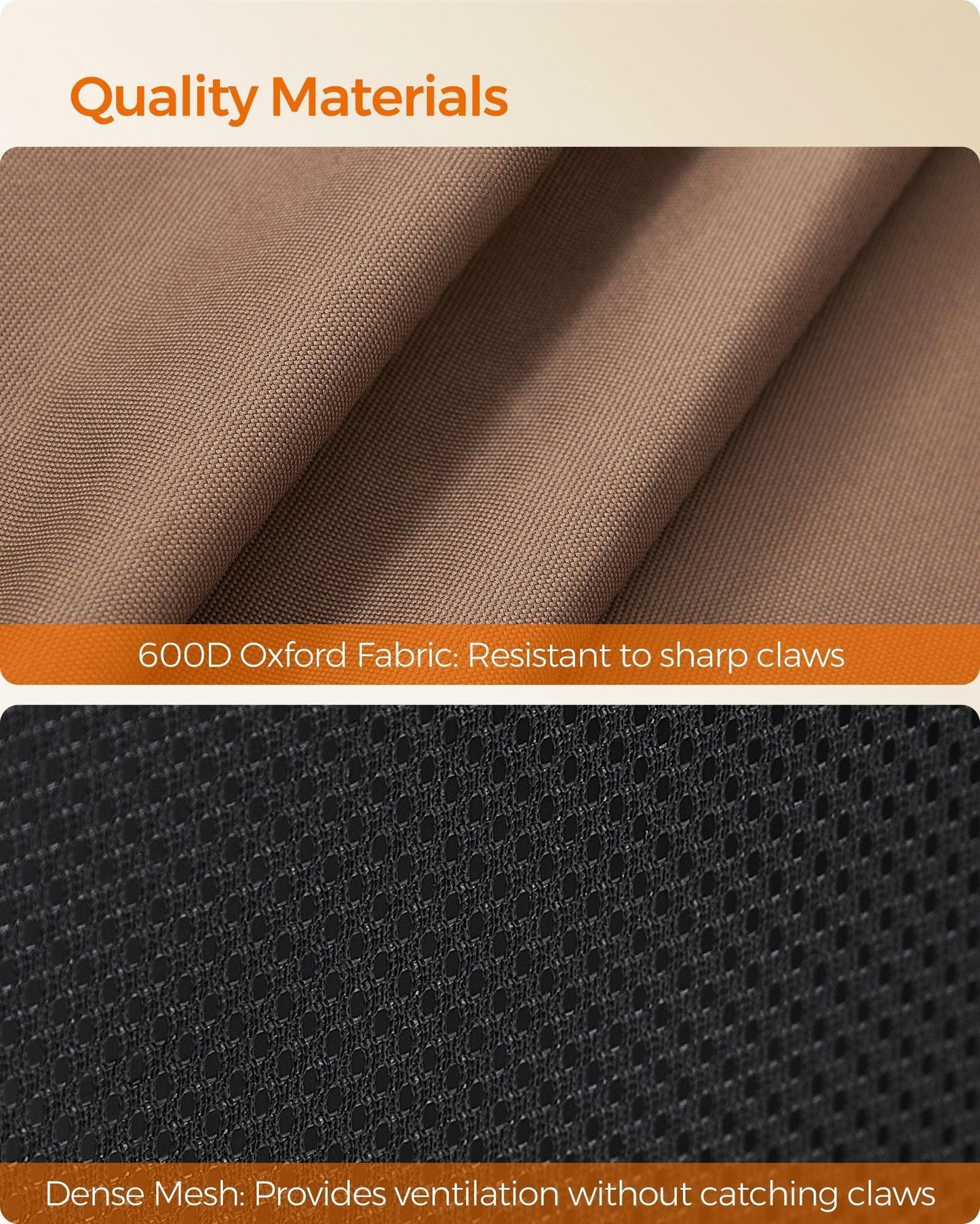 Octagon Dog Playpen L Walnut Brown and Camel Brown FredCo