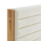 Olea Channel Tufted Boucle Solid Wood Twin Platform Bed by Modway FredCo