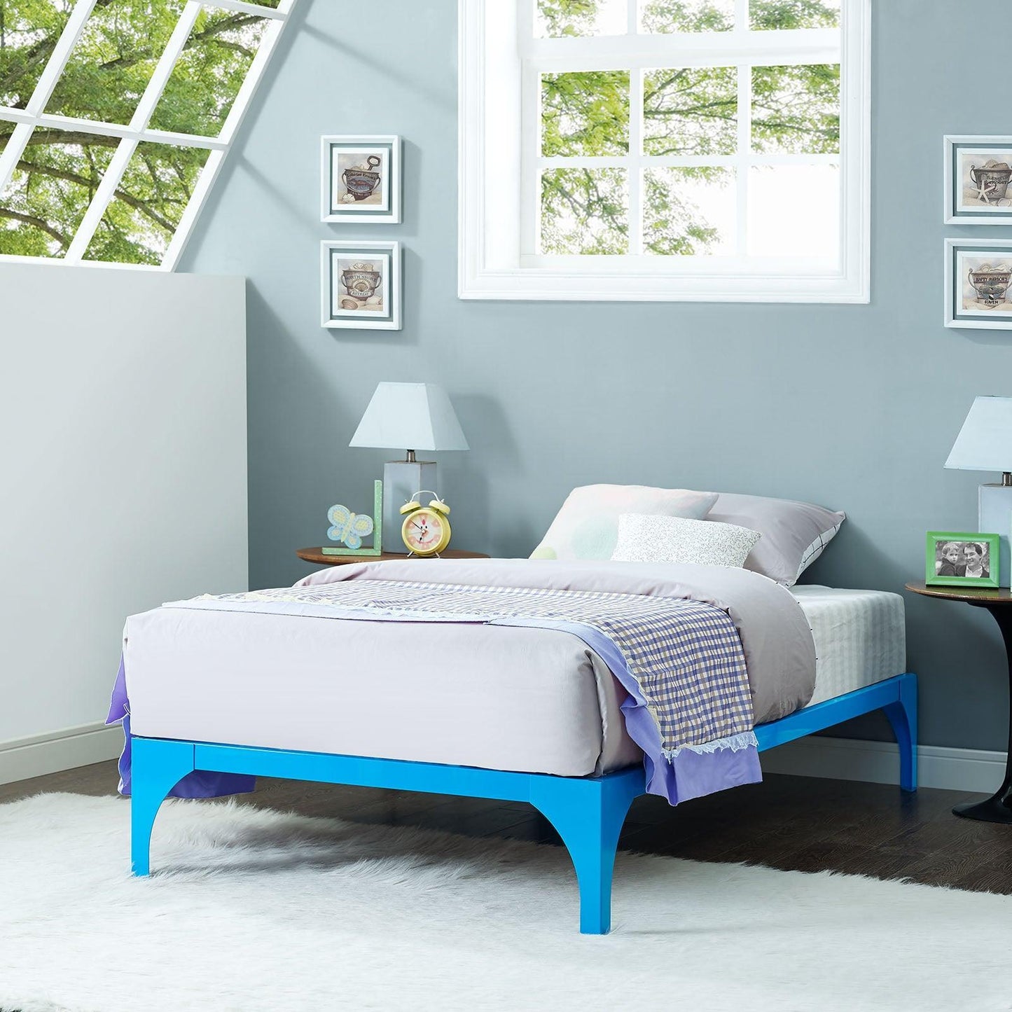 Ollie Twin Bed Frame, MOD-5747 FredCo