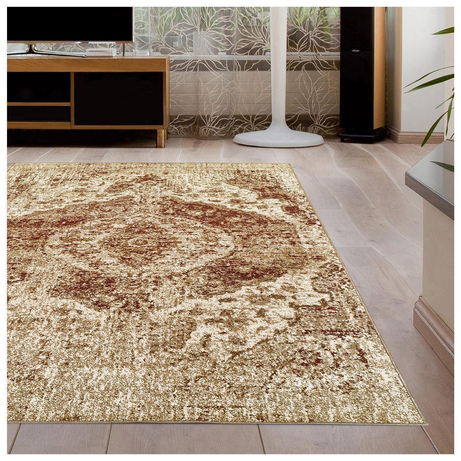 Ombre Oriental Vintage Medallion Rug FredCo