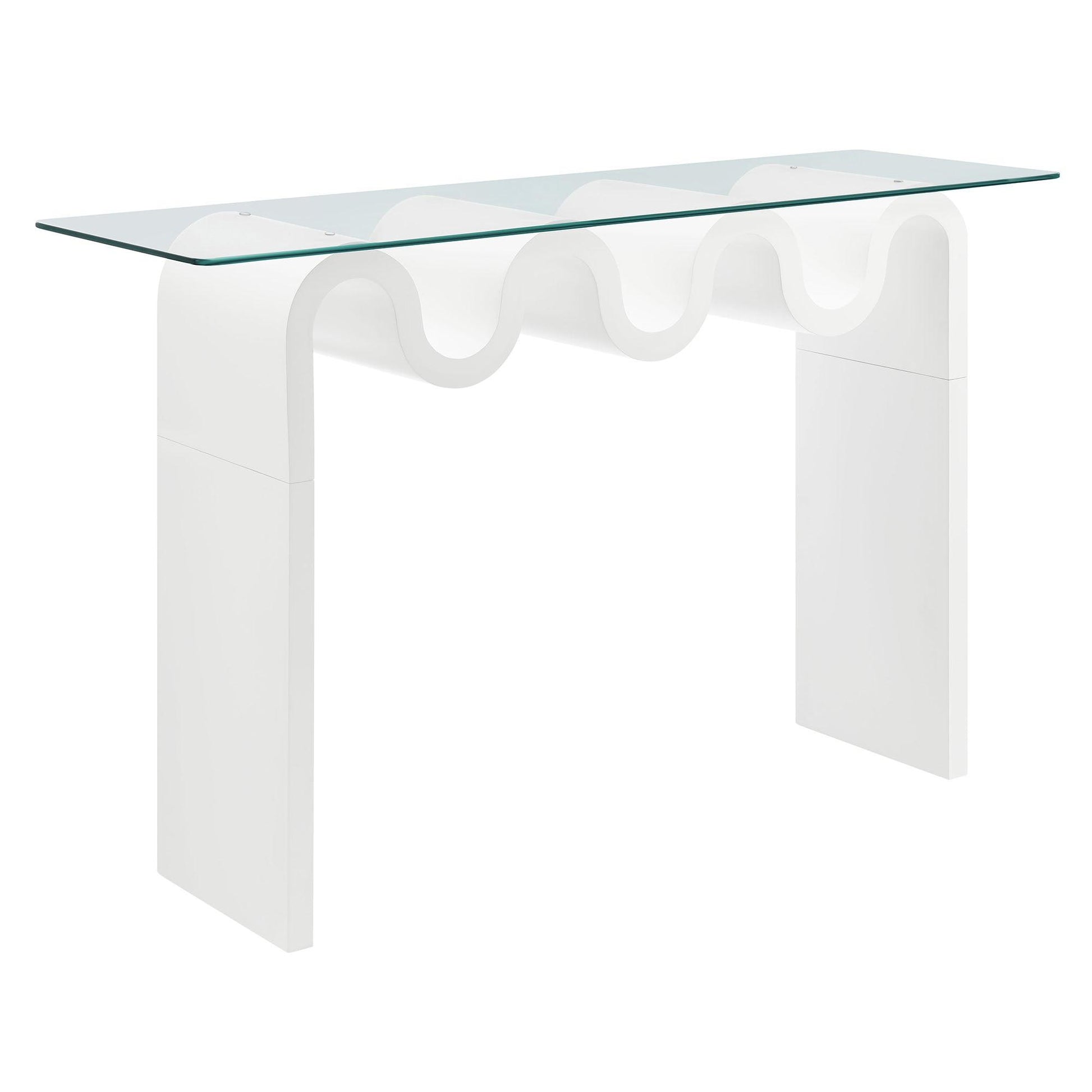 Ondine Glass Top 50" Console Table by Modway FredCo