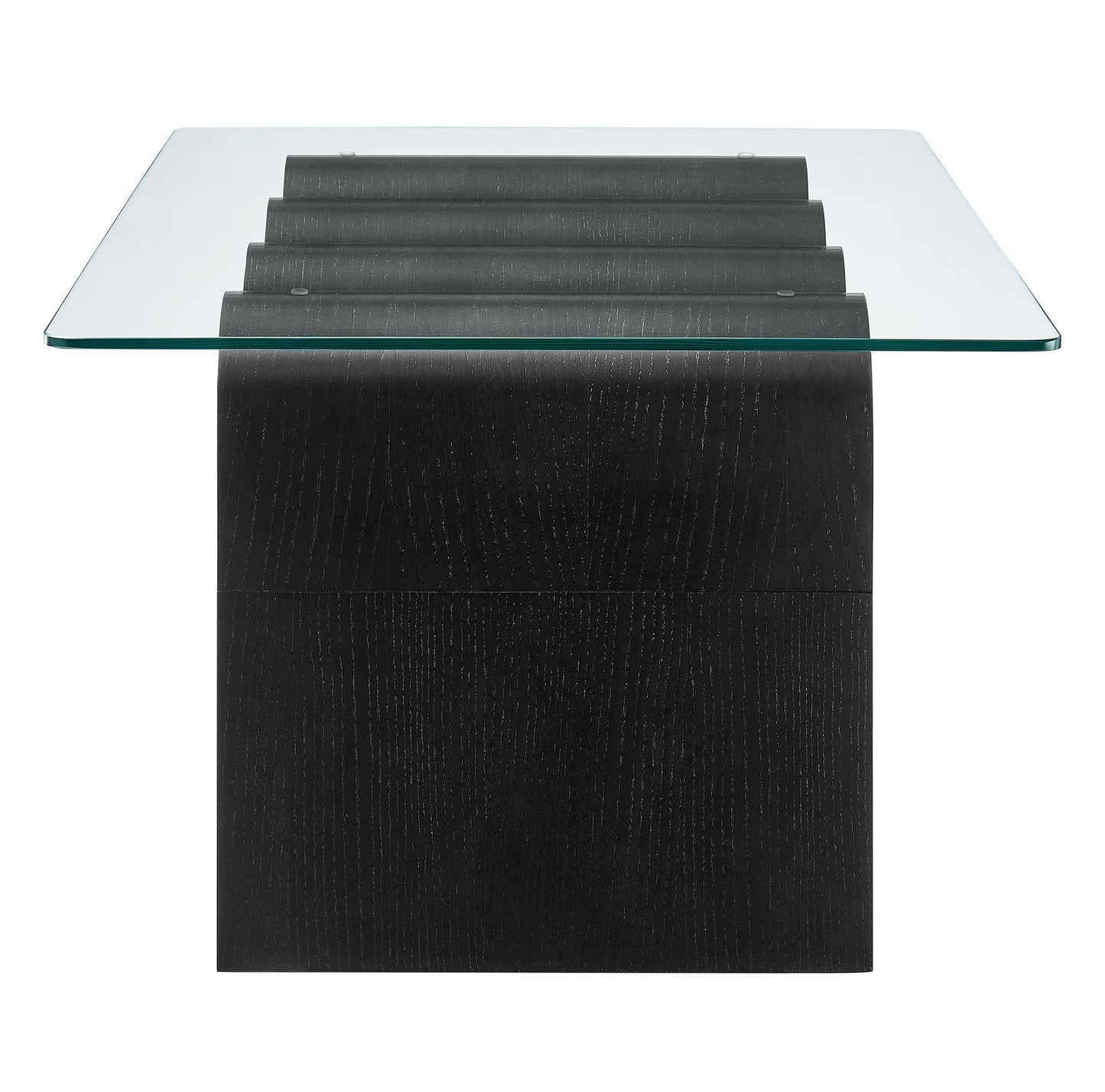 Ondine Glass Top Coffee Table by Modway FredCo