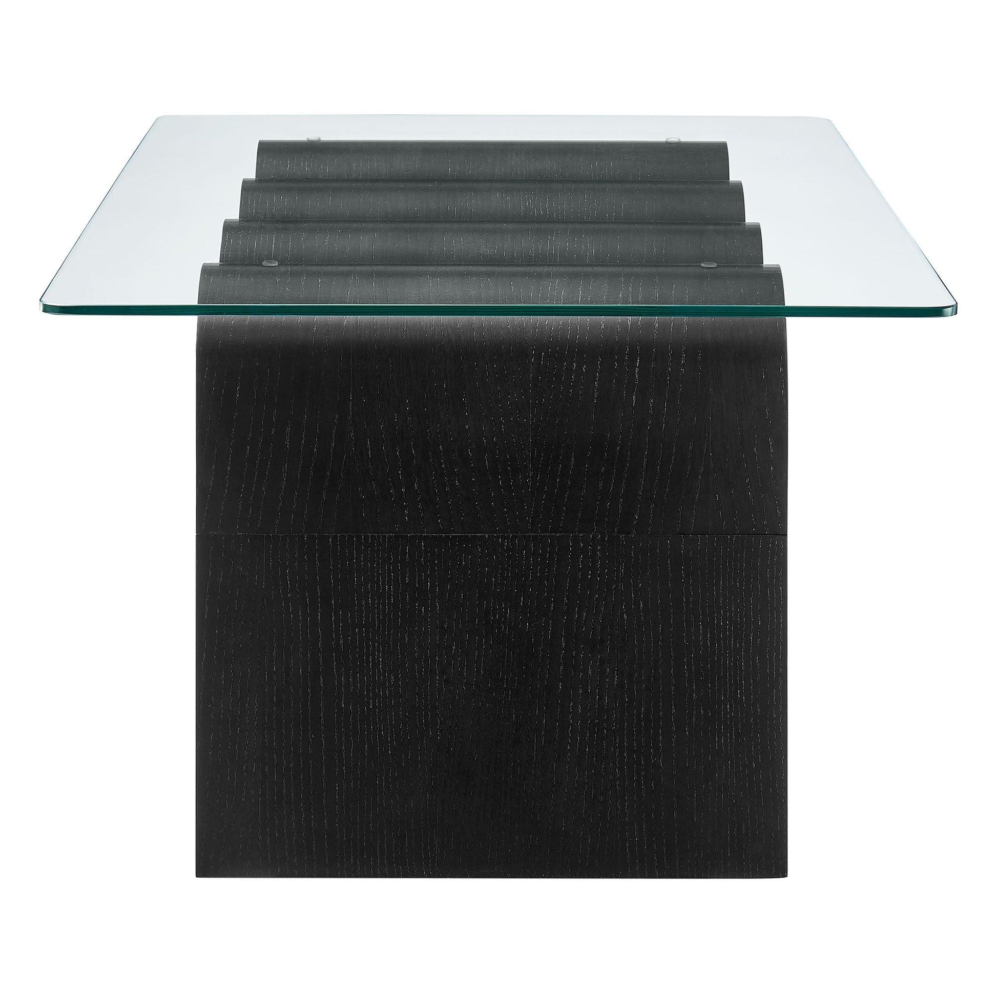 Ondine Glass Top Coffee Table by Modway FredCo
