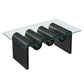 Ondine Glass Top Coffee Table by Modway FredCo