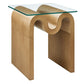 Ondine Glass Top Side Table by Modway FredCo