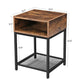 Open Compartment Nightstand FredCo