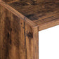 Open Shelves Wooden Bookcase 6 Slots FredCo