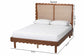 Orianthe Queen Scalloped Platform Bed FredCo