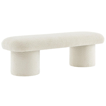 Orla Chenille Upholstered Bench by Modway FredCo