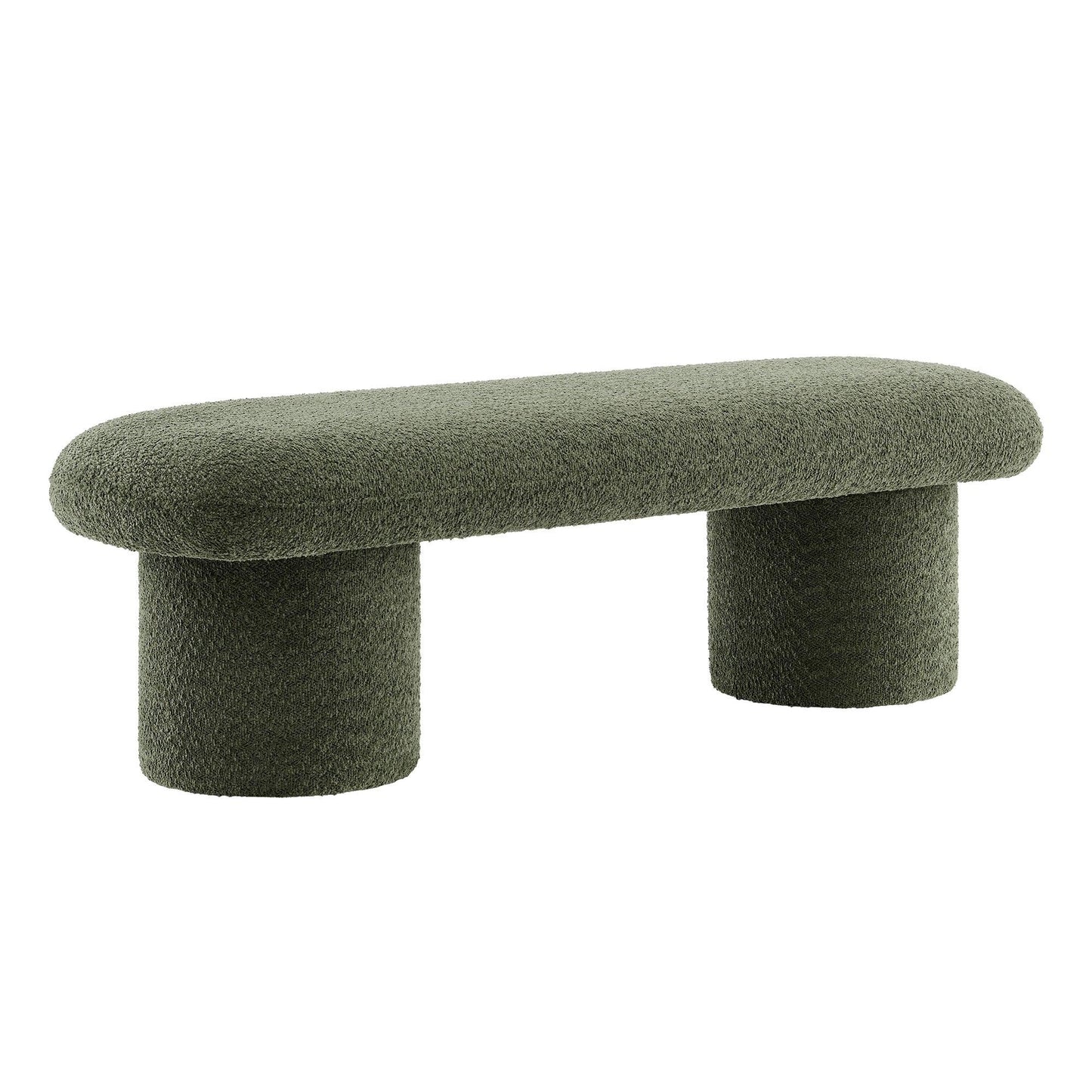 Orla Chenille Upholstered Bench by Modway FredCo