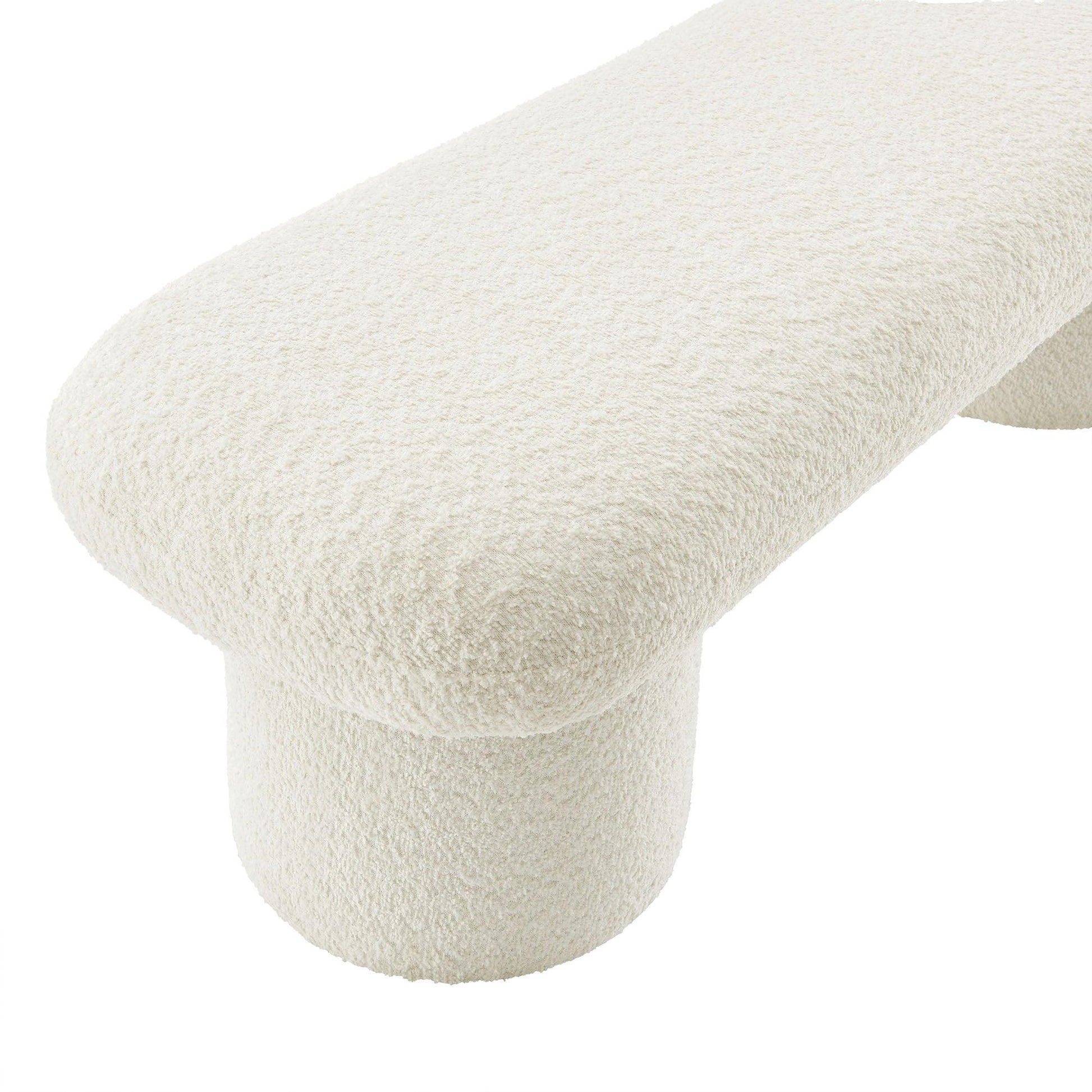 Orla Chenille Upholstered Bench by Modway FredCo