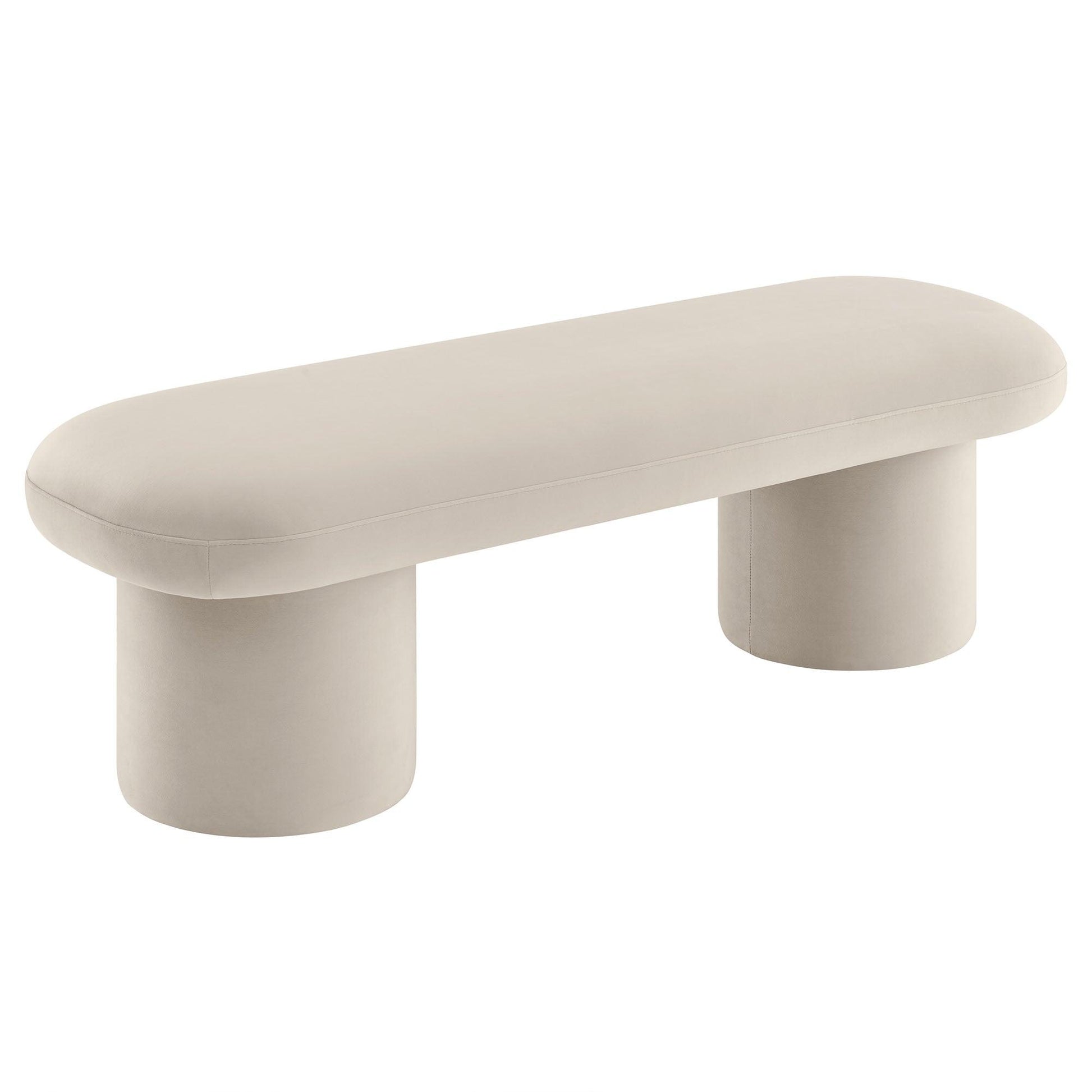 Orla Performance Velvet Bench by Modway FredCo