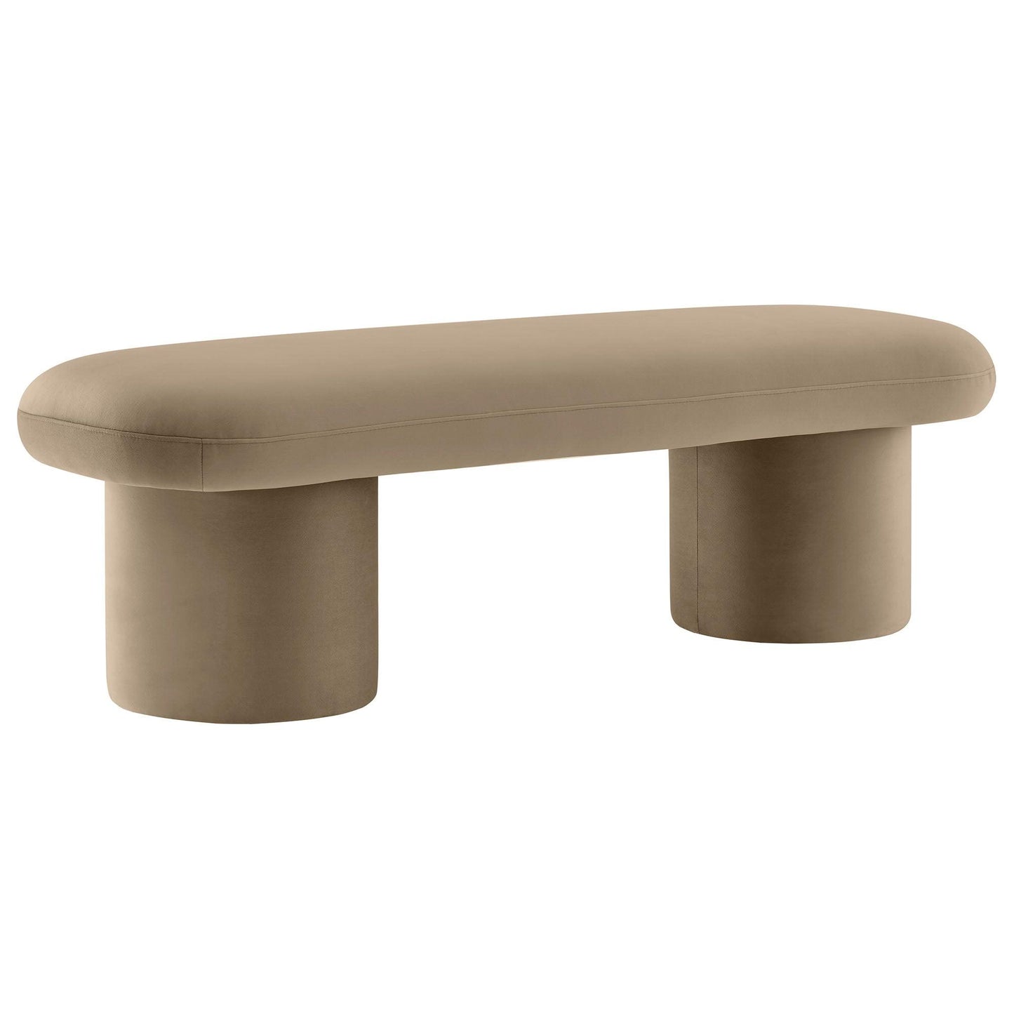 Orla Performance Velvet Bench by Modway FredCo