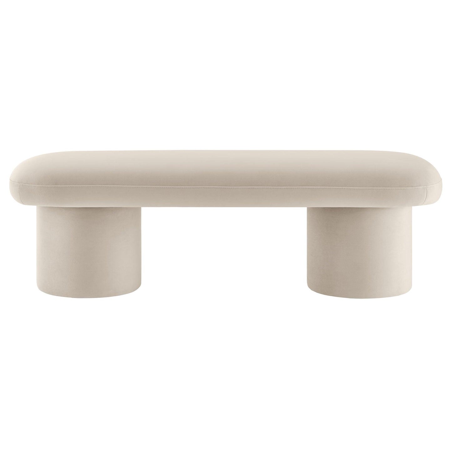 Orla Performance Velvet Bench by Modway FredCo