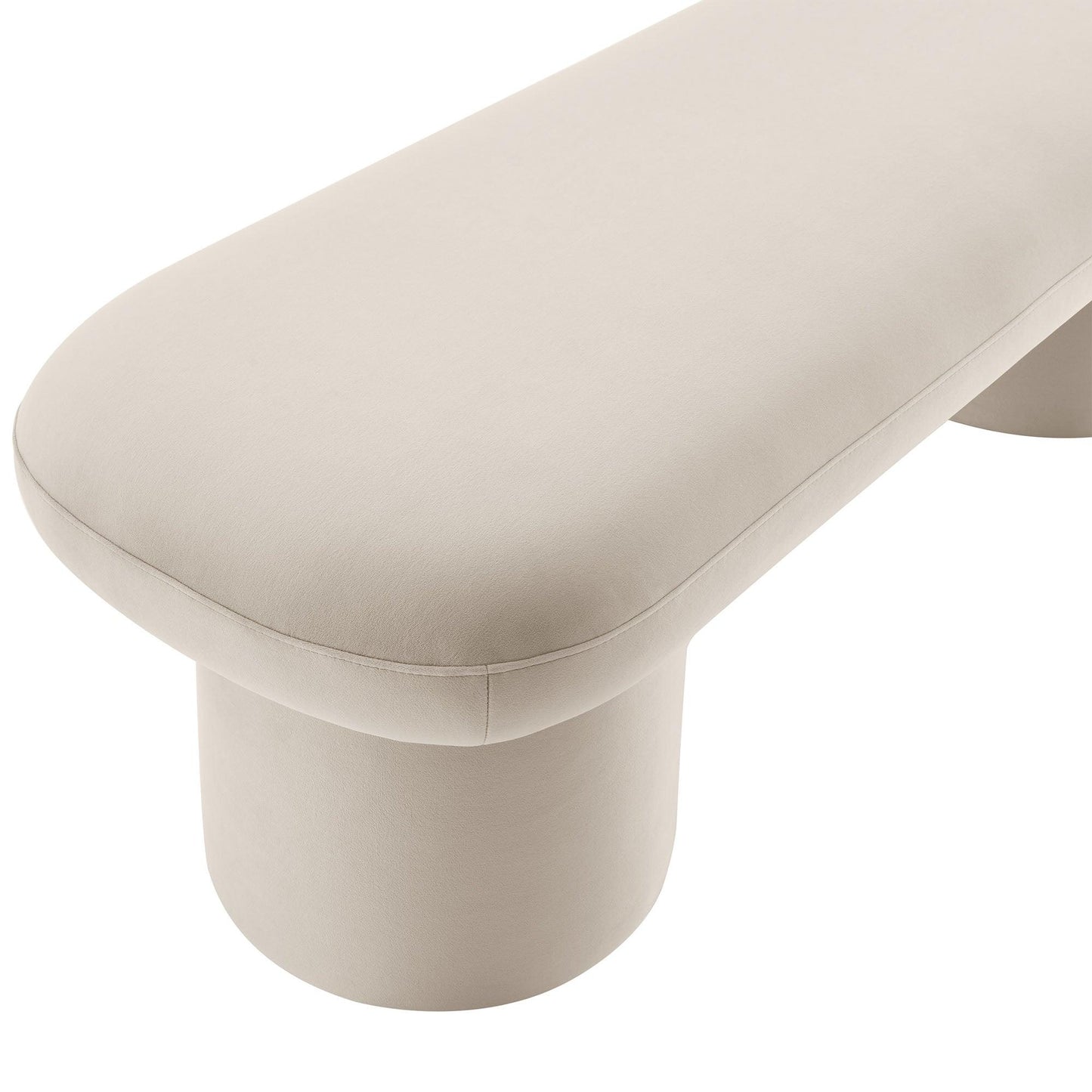 Orla Performance Velvet Bench by Modway FredCo