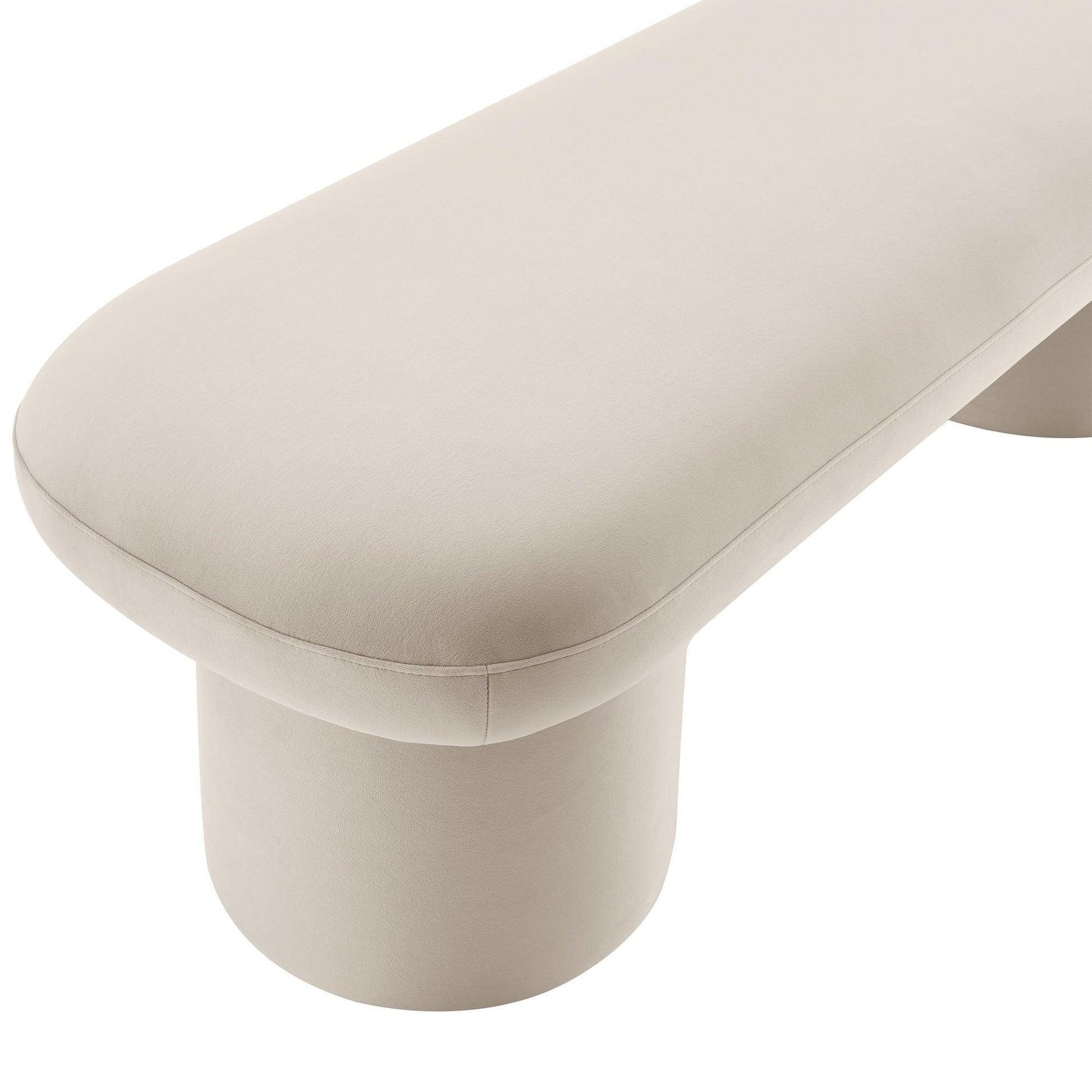 Orla Performance Velvet Bench by Modway FredCo