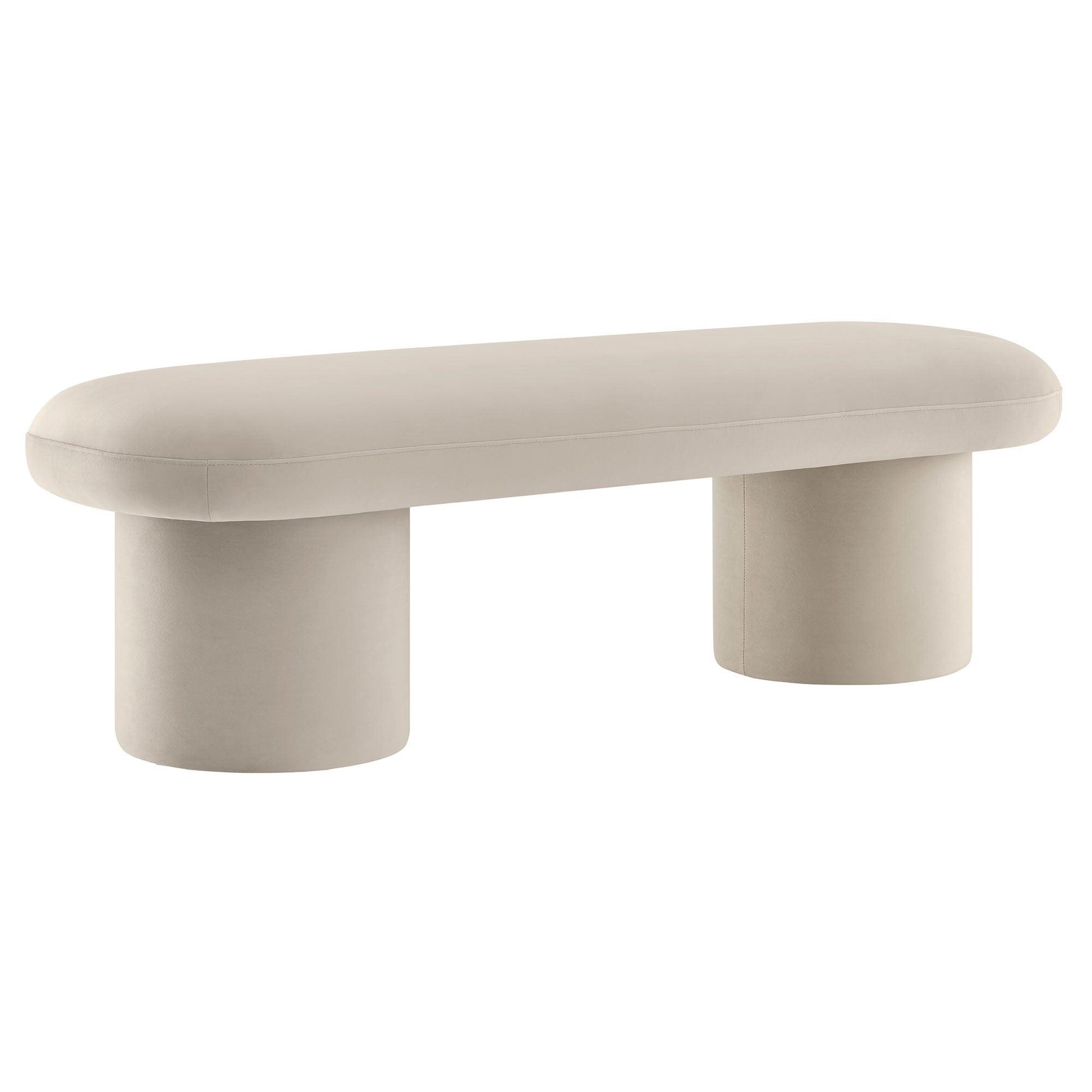 Orla Performance Velvet Bench by Modway FredCo
