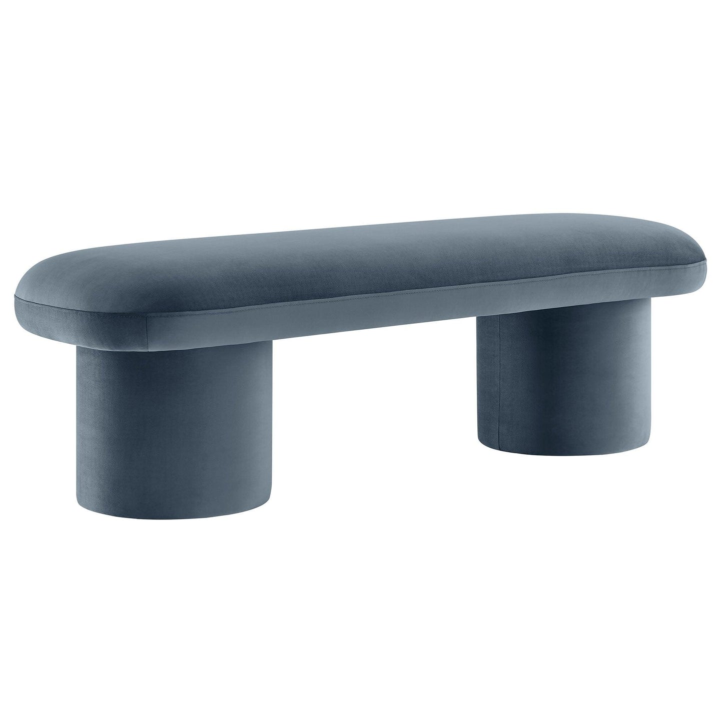 Orla Performance Velvet Bench by Modway FredCo